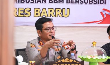 Jaga Stabilitas BBM dan LPG, Polres Barru Imbau Warga Jangan Panik